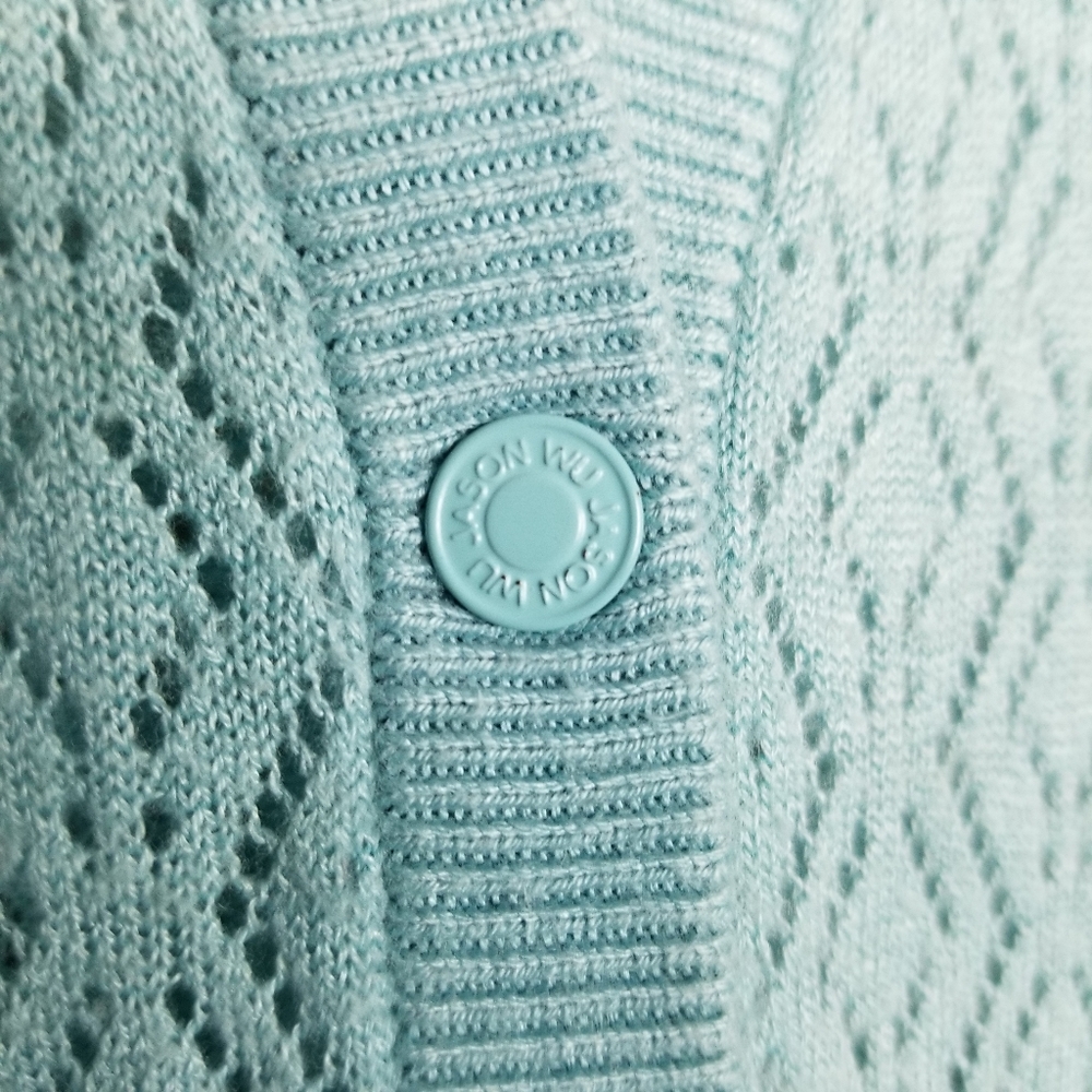 Jason Wu Button Up Cardi W/2 Pockets (Euc)(Small) - image 5